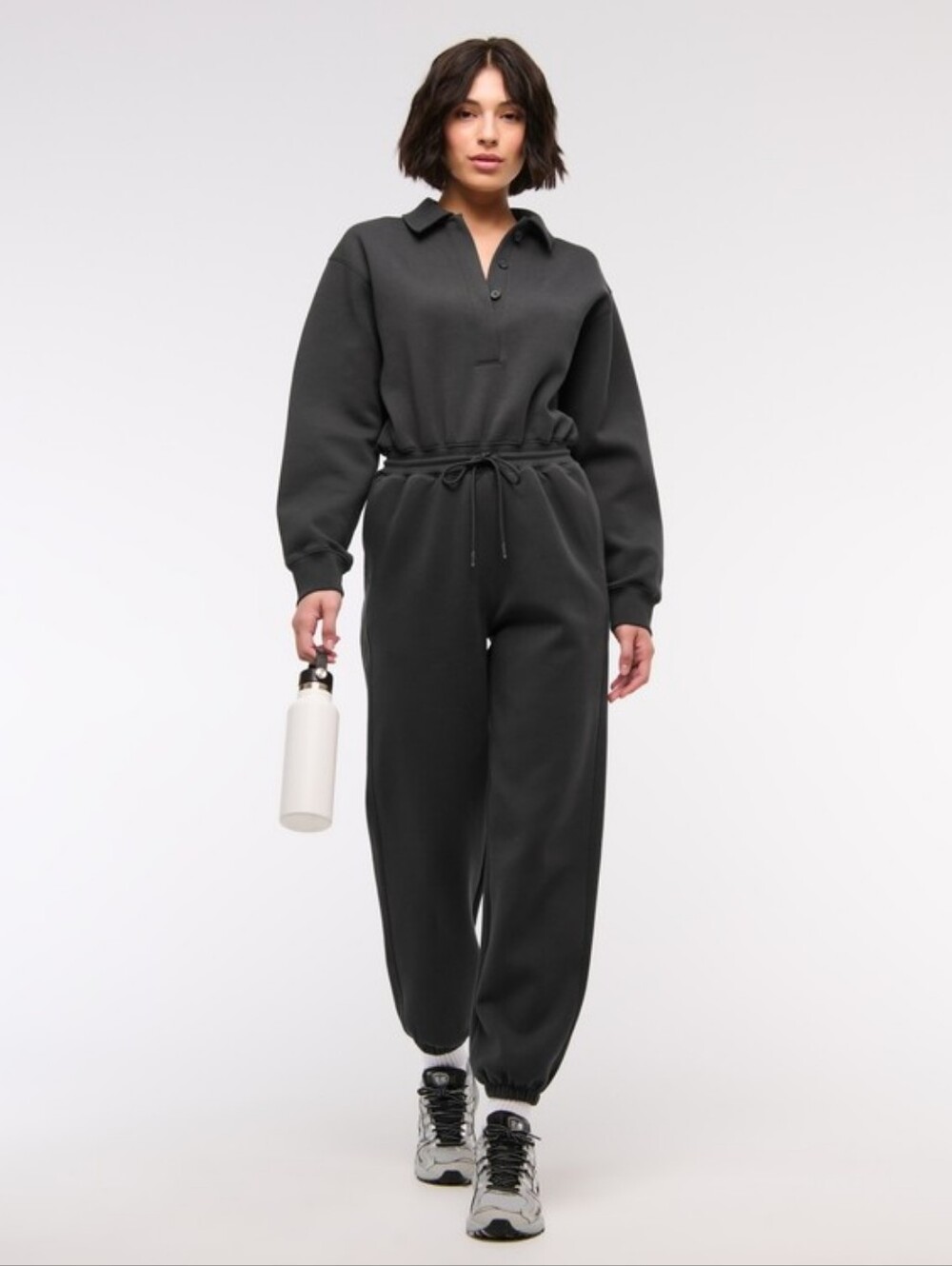 Abercrombie YPB neoKNIT MAX Polo Jumpsuit